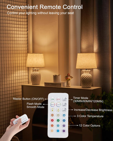 UMEXUS soft LED glow creates relaxing ambiance and low-profile lighting.