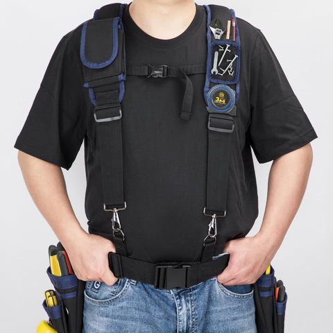 Detachable phone holder keeps plans and messages accessible on site.