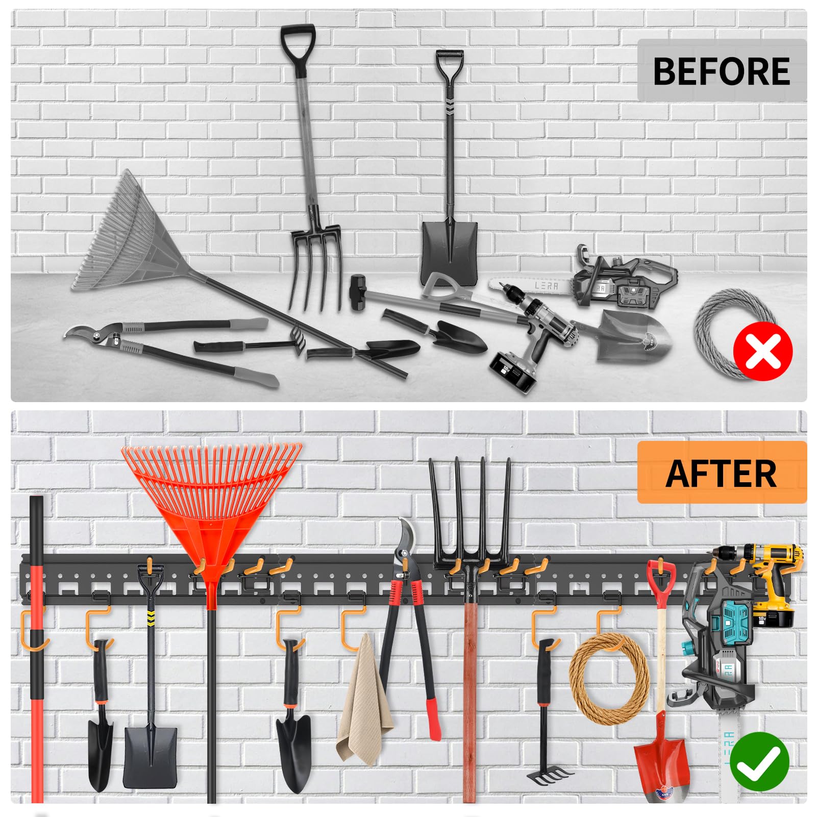 Unaikoo heavy-duty alloy steel rack holds up to 550lbs without wobble.