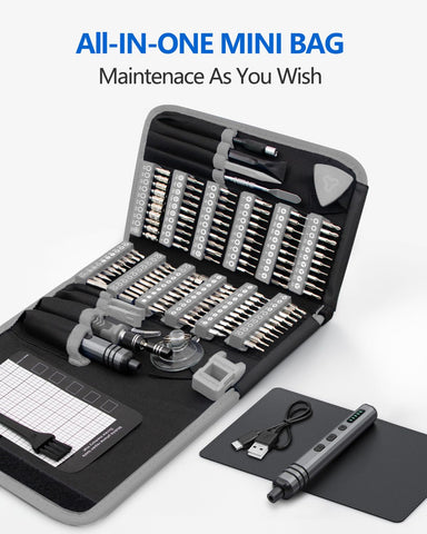 UnaMela USB-C charging keeps cordless screwdriver ready