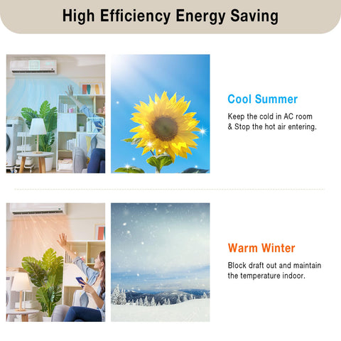 UNAOIWN insulation helps reduce drafts and maintain comfortable room temperature.