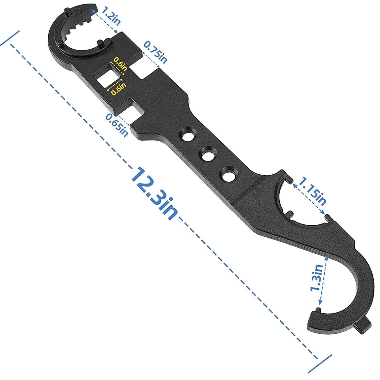 UNBRAN Armorers wrench ideal for automotive and household repairs and general maintenance