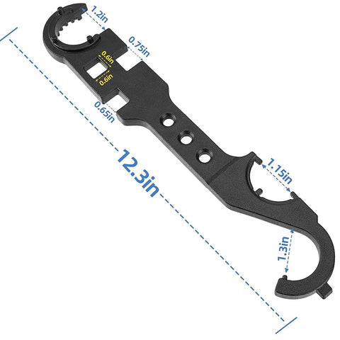 UNBRAN Armorers wrench ideal for automotive and household repairs and general maintenance