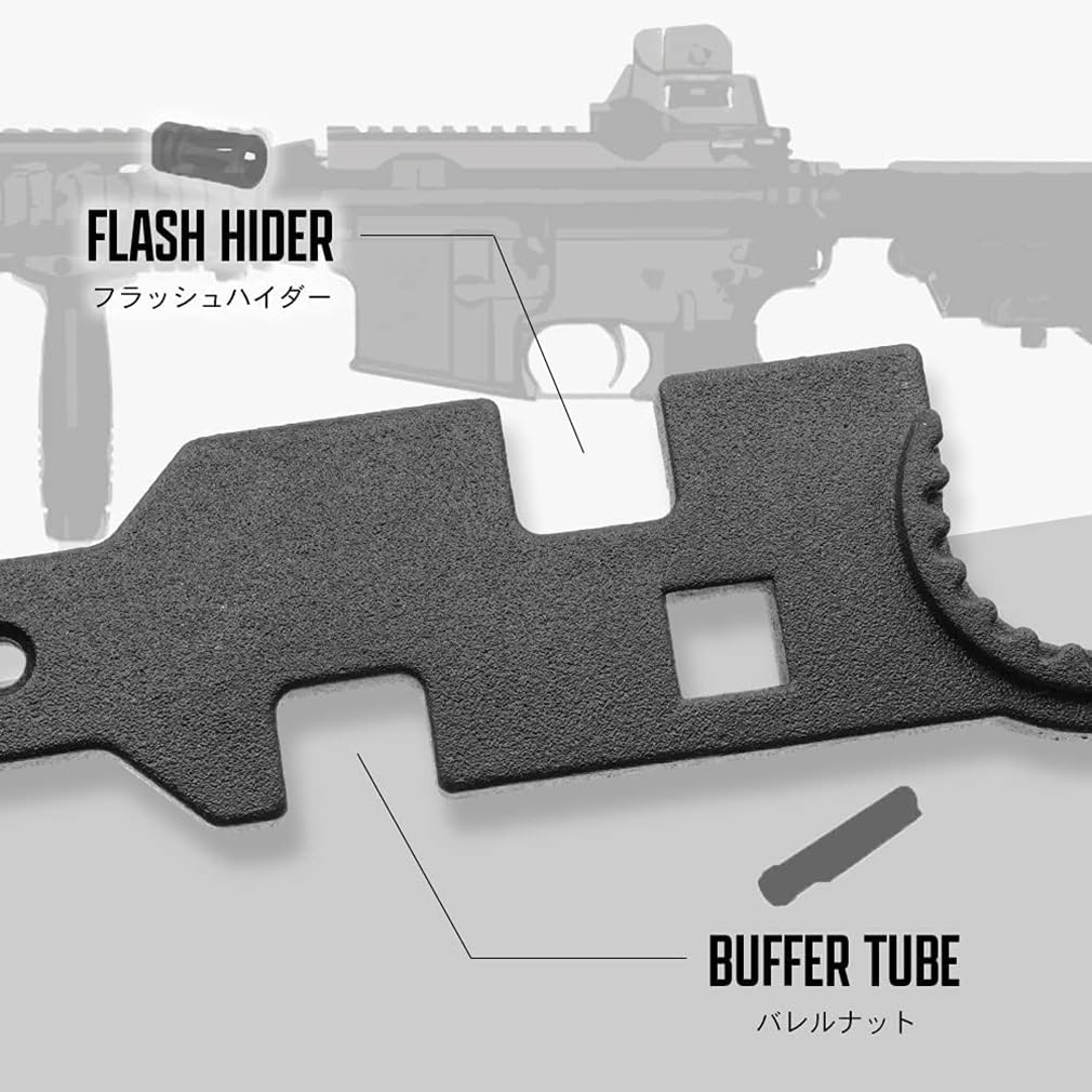 UNBRAN Armorers wrench features precision-machined jaws and worm gear for accurate adjustments