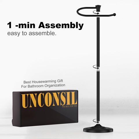 UNCONSIL concealed screws offer a clean, premium look.
