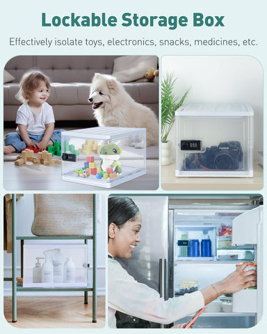 Uniclife versatile storage box suited for home, school, and office