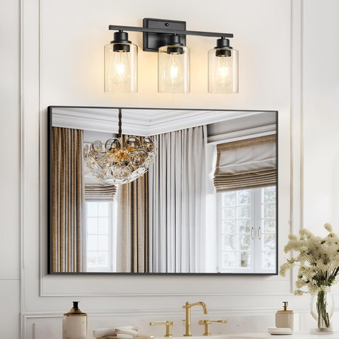 Unicozin clear glass shades provide bright, inviting ambience.