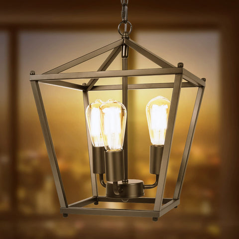 Unicozin fixture installs easily for kitchen, bedroom, foyer.