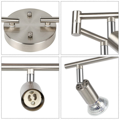 GU10 4W LED bulbs provide 400 lumens of daylight glow