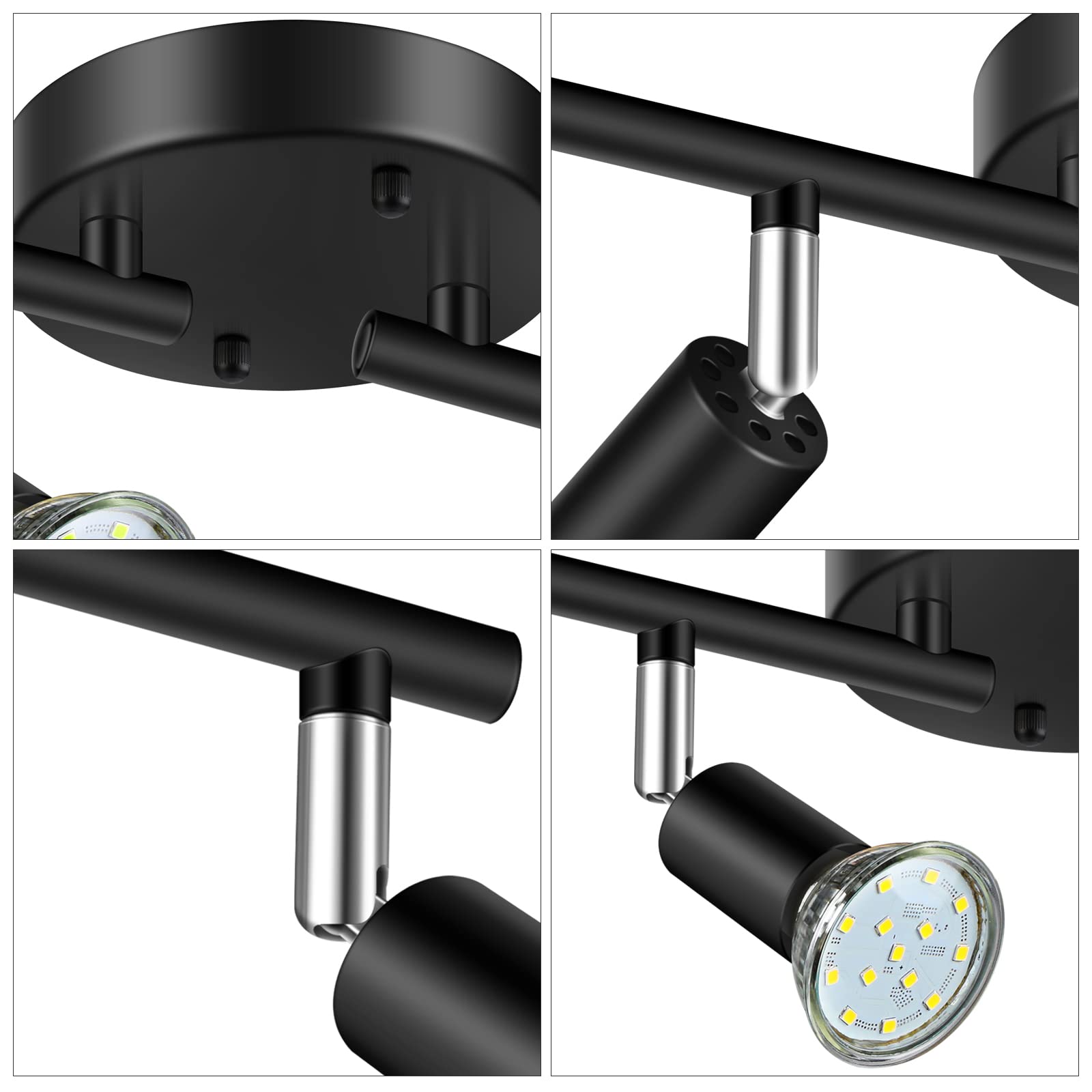 Unicozin led track kit installed on sloped ceilings for flexible positioning