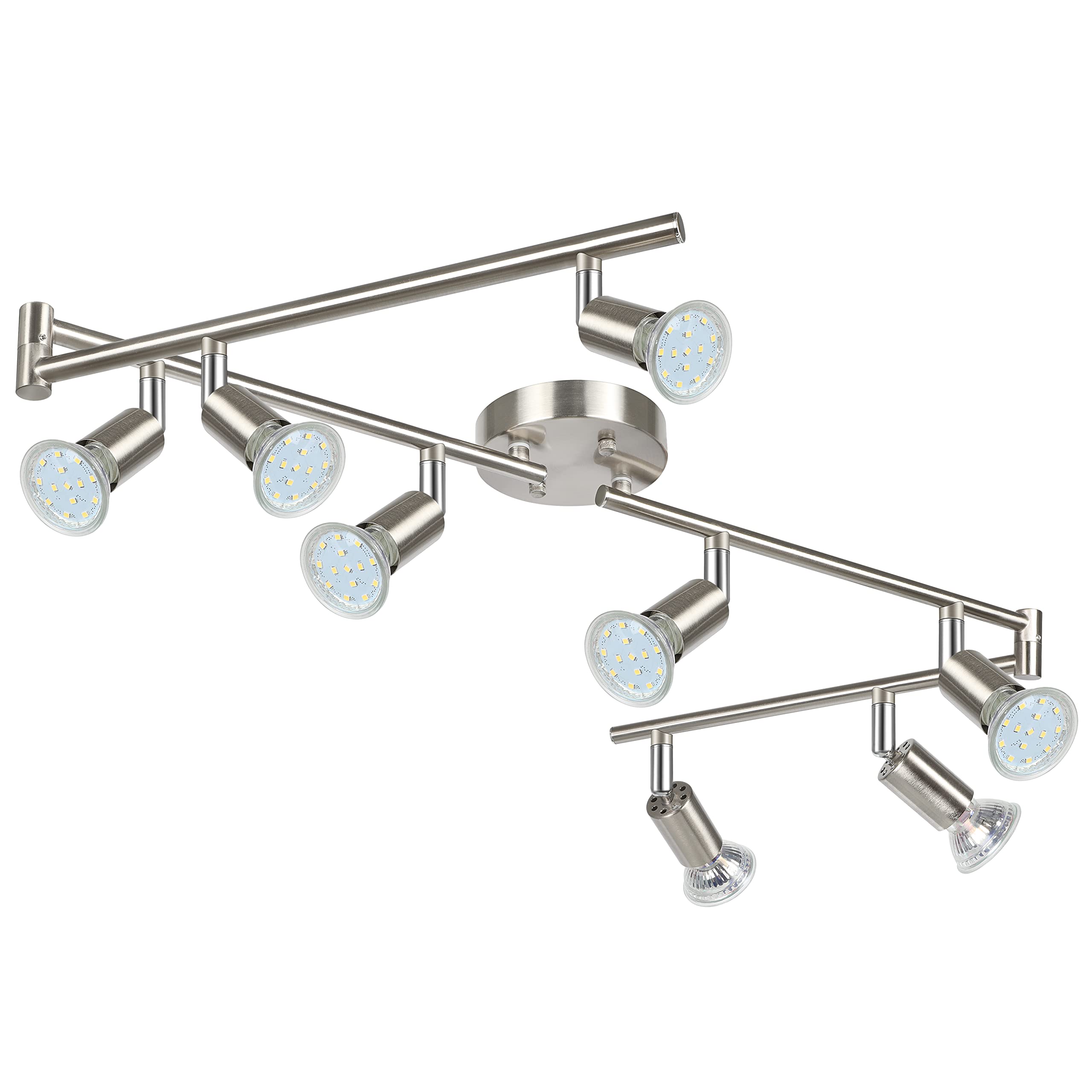 Unicozin LED track lighting kit on a ceiling rail for modern spaces