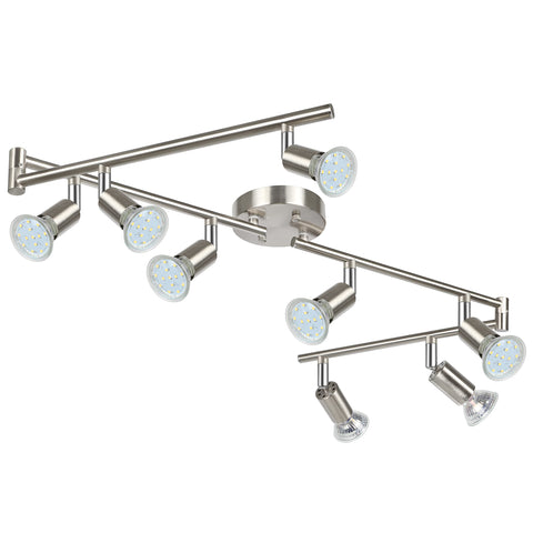 Unicozin LED track lighting kit on a ceiling rail for modern spaces