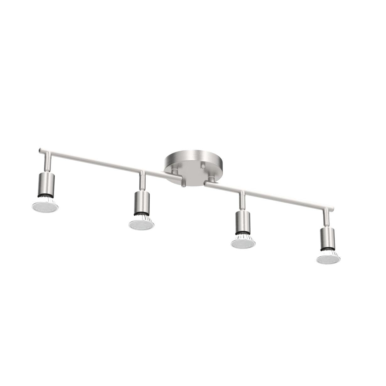 Unicozin matte nickel finish provides durable, modern appeal for ceilings.