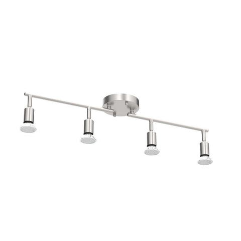 Unicozin matte nickel finish provides durable, modern appeal for ceilings.