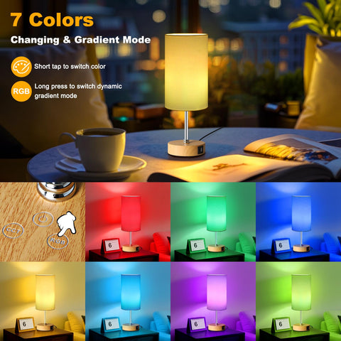 Unicozin lamp 3CCT and RGB modes set mood for any scene