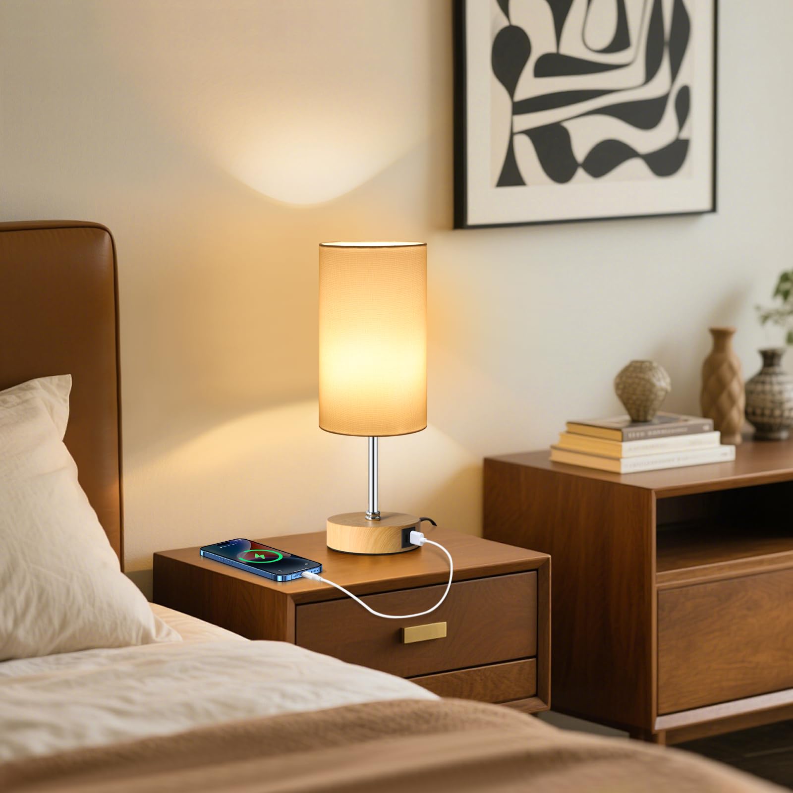 Unicozin lamp shade fabric provides soft illumination
