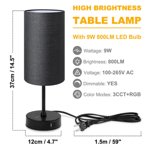 Unicozin lamp with memory function recalls preferred settings