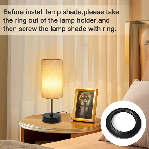 Unicozin bedside lamp ideal for focused reading light.