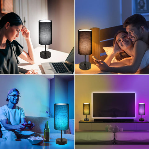 Unicozin table lamp touch base for easy operation