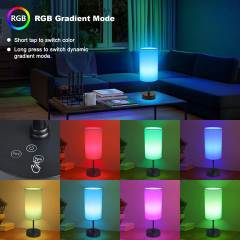 Unicozin table lamp touch panel for easy control of lighting