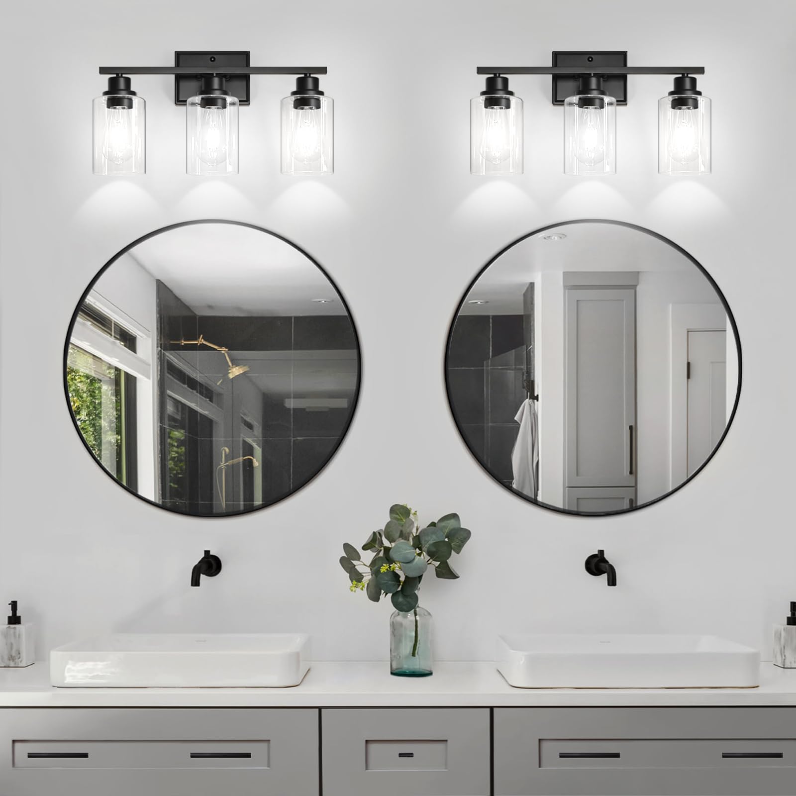 Unicozin vanity light with installation hardware included for quick setup.
