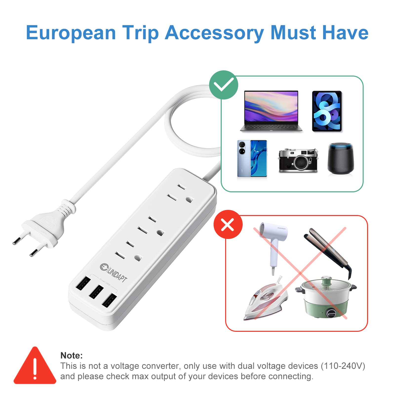 Unidapt travel gift idea-ready for students and travelers.