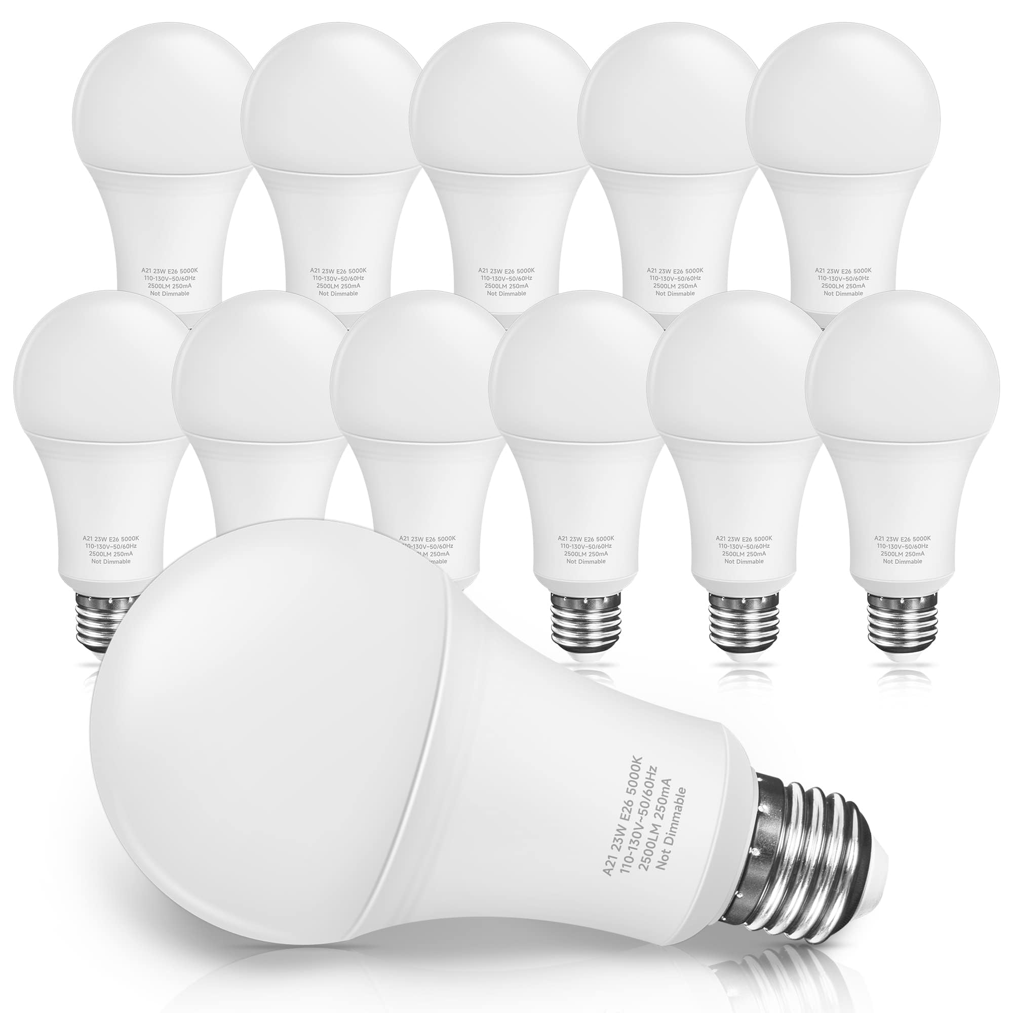 UNILAMP A21 daylight 5000K bulb for true color in living spaces