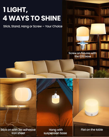 UNILAMP RGB color modes for vibrant ambiance at parties or movie nights