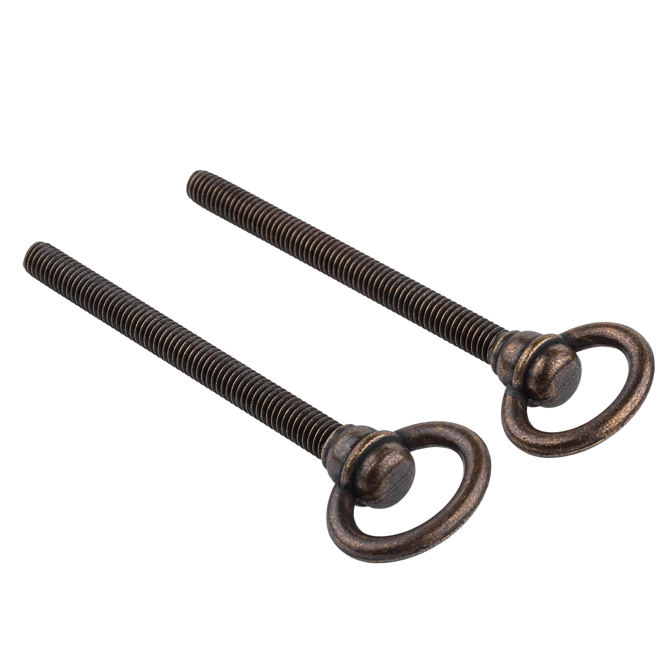 UNIQANTIQ vanity and cabinet mirror hardware for dressers