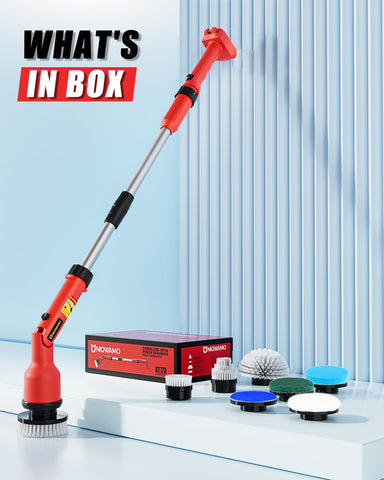 Uniqwamo IPX7 waterproof design supports wet cleaning tasks.