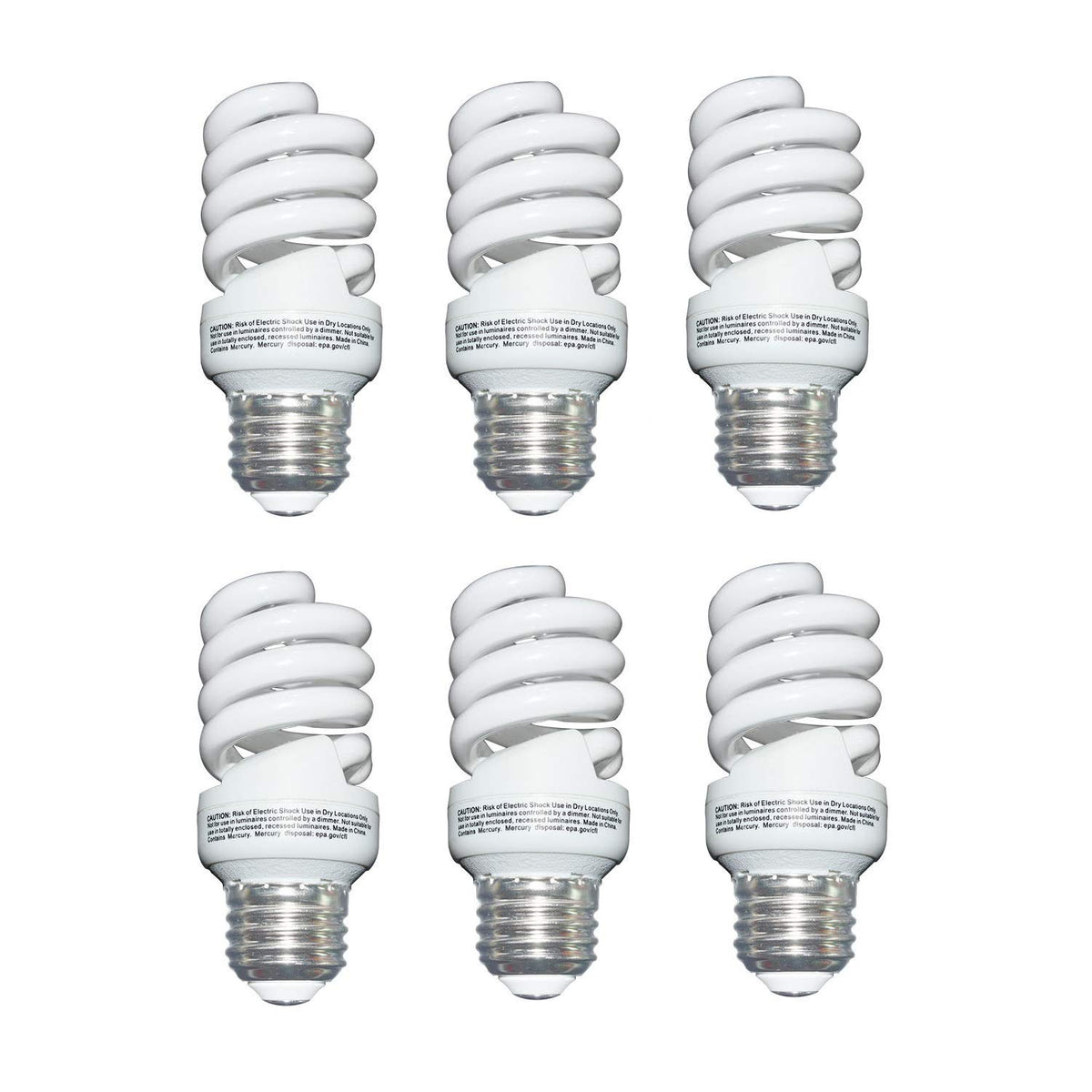 UNITEDLUX 13W CFL bulb soft white 1040lm for bright home lighting.