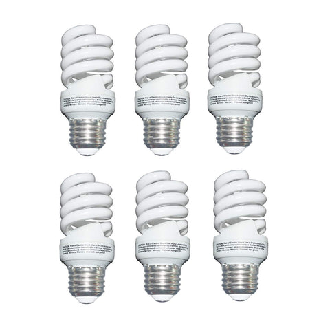 UNITEDLUX 13W CFL bulb soft white 1040lm for bright home lighting.