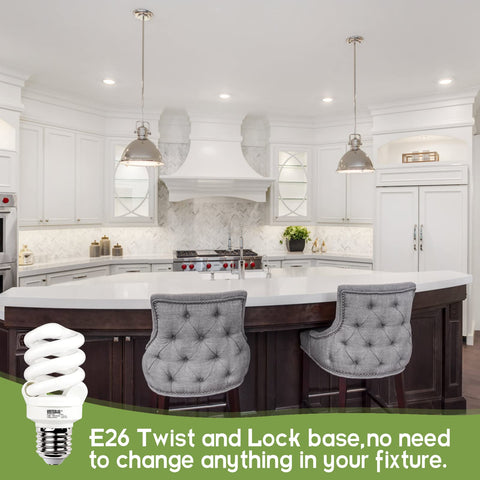 UNITEDLUX long-life bulb lasts up to 15000 hours for fewer replacements