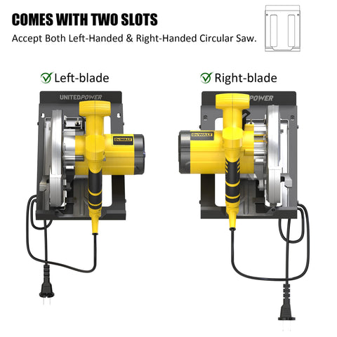 UnitedPower heavy duty powder coated saw holder withstands daily use