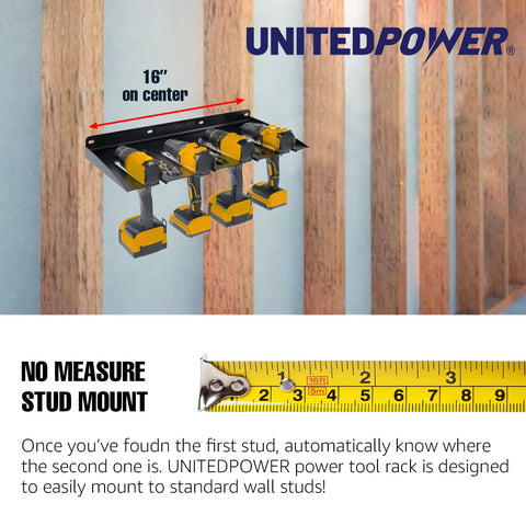 UNITEDPOWER easy-install illustration shows predrilled holes for mounting