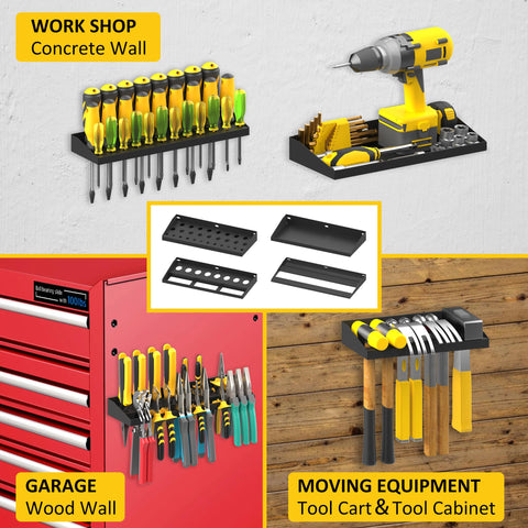 UNITEDPOWER easy-install wall mount helps transform a cluttered garage.