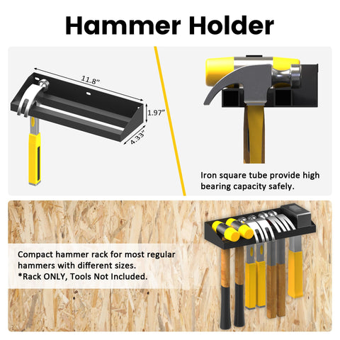 UNITEDPOWER metal hardware tray keeps small parts organized and within sight.