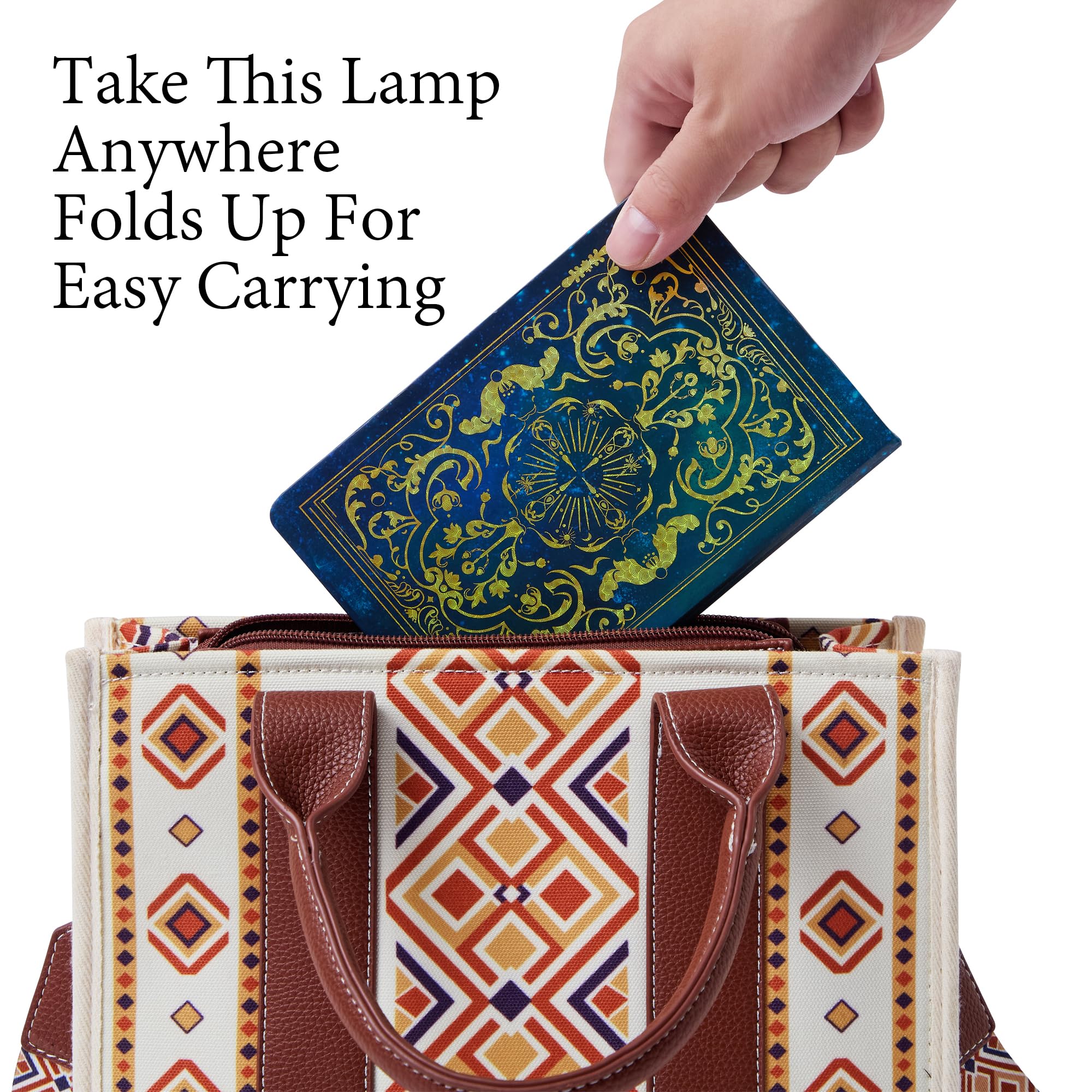 Uniwolk BookLamp compact portable design ideal for travel and gifting