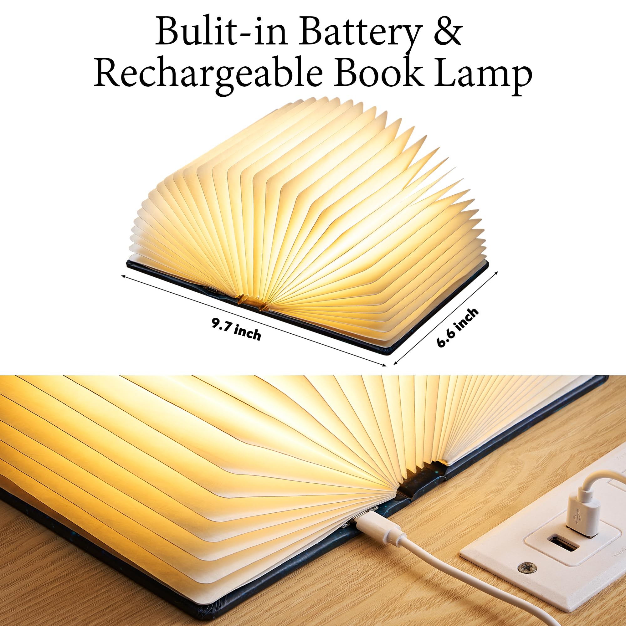 Uniwolk BookLamp offers five color lights for mood and reading