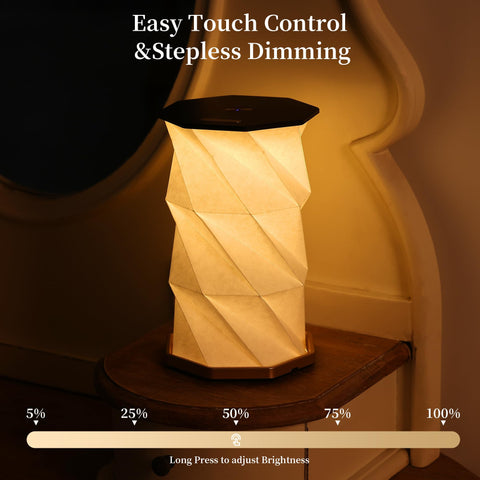 Uniwolk travel lamp touch dimmer allows seamless brightness control