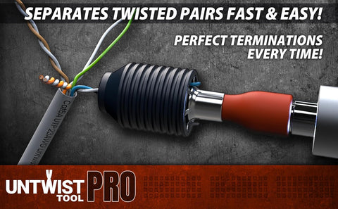 Untwist Tool PRO-COMBO compact design for easy transport.