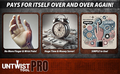 Untwist Tool PRO-COMBO wide compatibility across cable standards.