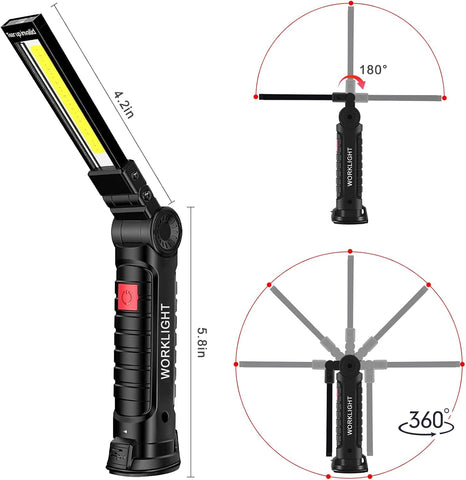 UNUSROOM 5 lighting modes adapt to various tasks and environments.