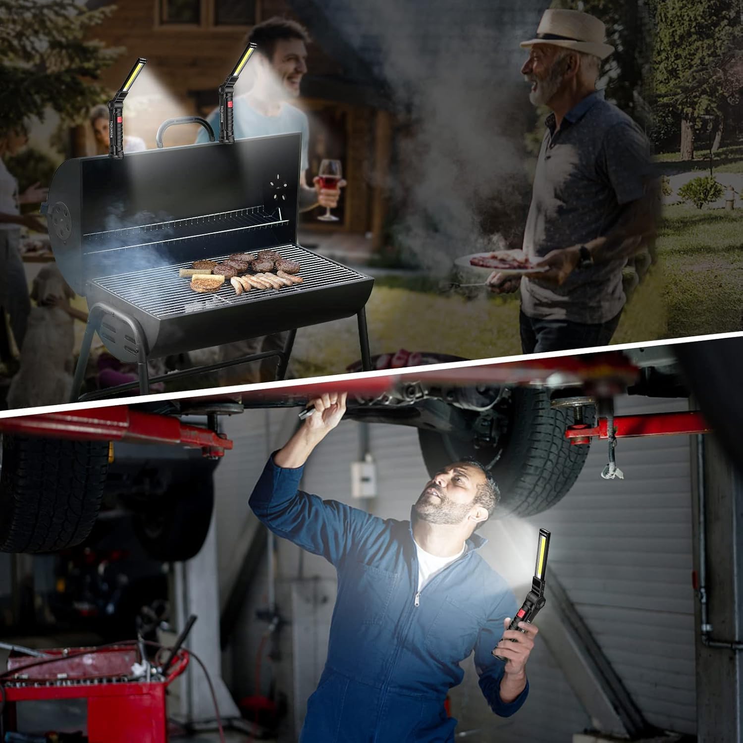 UNUSROOM ideal for car repairs, home emergencies, camping, and BBQ setups.
