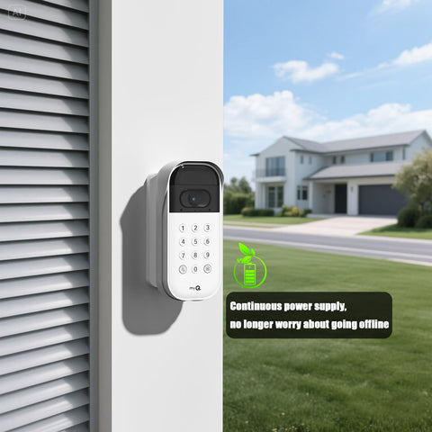 Uogw weatherproof charging cable keeps connections secure in all weathers for your myQ keypad.