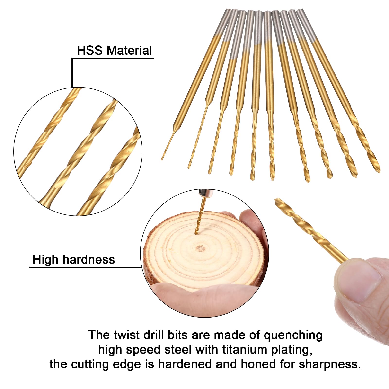 Uolor mini drill pen gift-ready for hobbyists and beginners