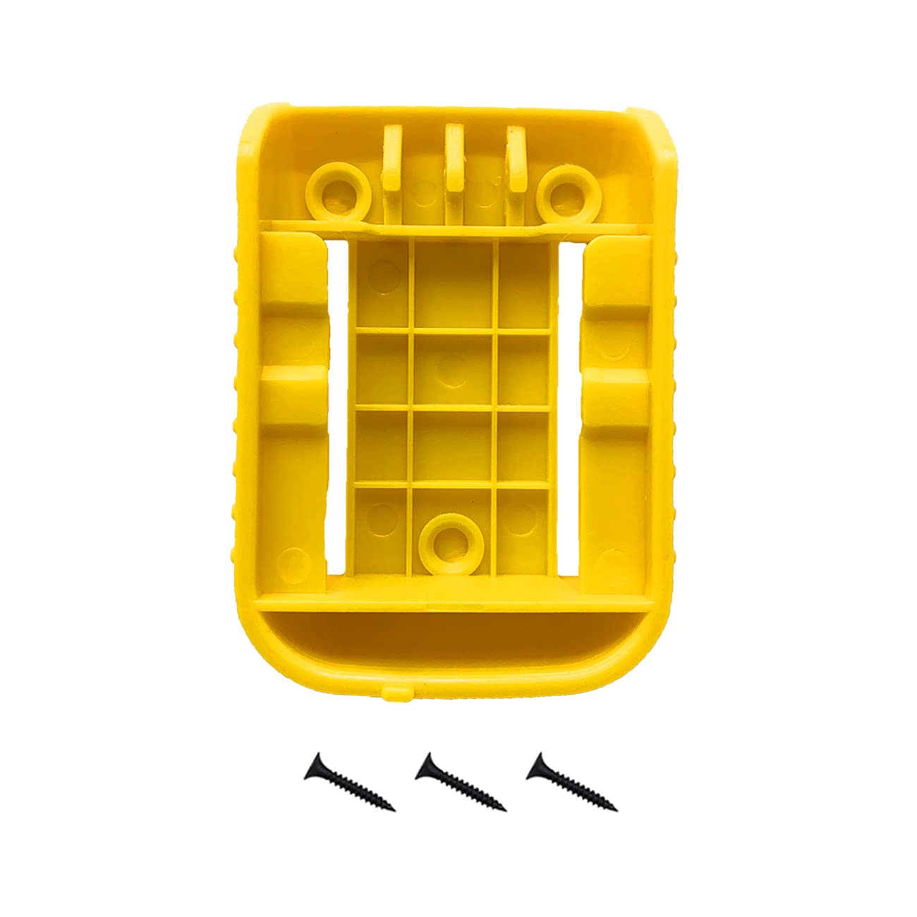 UOSXVC yellow holders with screws secure on belts and walls.