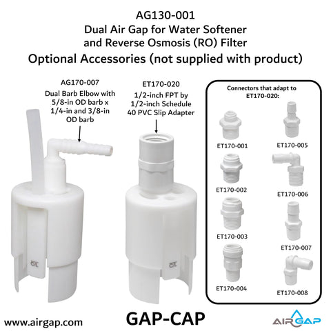 AG130-001 UPC, IPC, NSF certified for safety and compliance