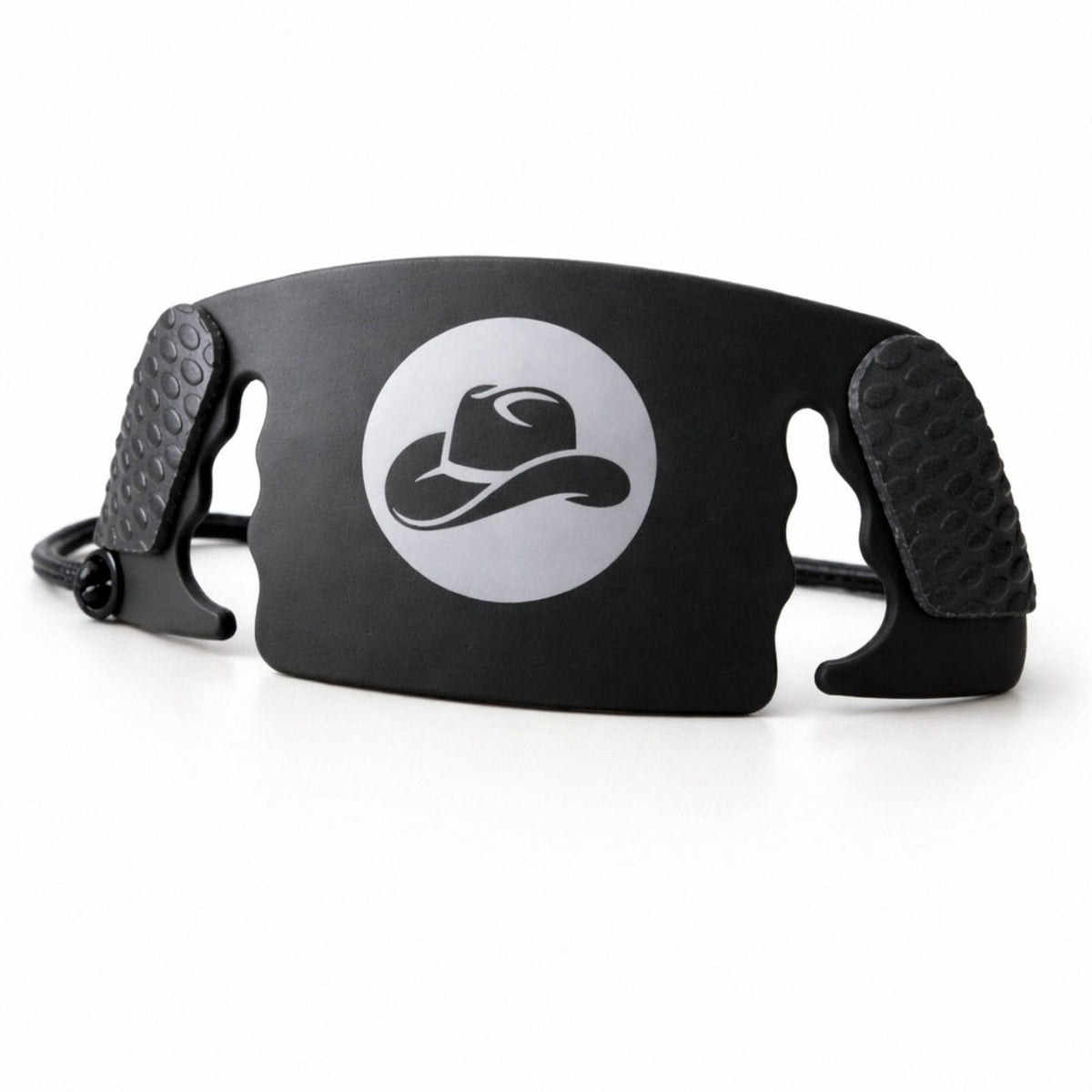 Upgraded Cowboy Hat Cinch front view for a secure, low-profile rodeo fit.