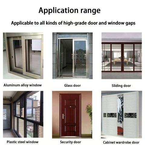 UpinFun versatile seal for doors, windows, cabinets, and sliding doors.